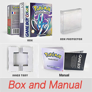 USA ESP ITA NOE FRA  Caja con Acabado Metálico Holográfico Plateado, Azul, Rojo, Dorado y Amarillo para Gbc - Product Image 1