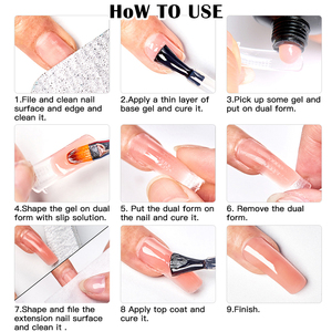 MEET ACROSS 100ml Poly Gel Extension Nail Gel <span class=keywords><strong>Solution</strong></span> Liquide Bouchon De Bouteille Comme Une Tasse Poly Gel <span class=keywords><strong>Solution</strong></span> Liquide <span class=keywords><strong>Slip</strong></span> <span class=keywords><strong>Solution</strong></span> - Product Image 2
