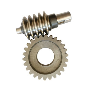Hoge Kwaliteit Custom Cnc Machinaal Bewerkte Messing Worm Gear Set Fabriek Rechte Worm Spoor Tandwielen Reducer Wiel - Product Image 1