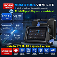 USA Warehouse VDIAGTOOL VD70Lite Car Smart Key Programmer Auto Key Programming Machine All System AI Diagnostic Tool for Cars