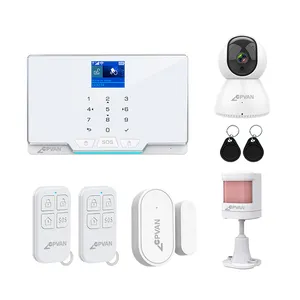 Système D'alarme De Sécurité De La maison Tuya Smart Sans Fil CPVAN CP-G20 WIFI GSM Système D'alarme De Sécurité