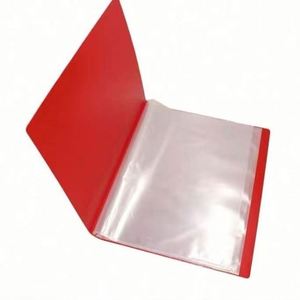 Promotional Custom Logo Plastic A4 20 Pockets Display Clearbook Transparent Sheet Protector PP Clear <b>Document</b> <b>Folder</b> EN71/ASTM - Product Image 3