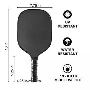 Raquette et pagaie de pickleball professionnelle imperméable de haute qualité et bon marché, prix d'usine, OEM/ODM personnalisé avec logo personnalisé - Product Image 5