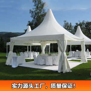 Carpa Pagoda para Eventos al Aire Libre 5x5m, Estructura de Aleación de Aluminio, Impermeable, para Bodas y Fiestas en las Cuatro Estaciones - Product Image 5