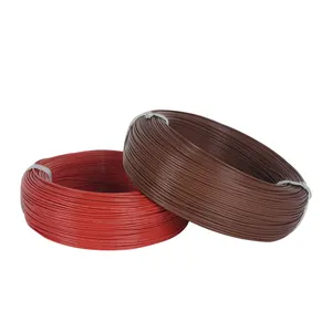 transparent cables Electrical PTFE Wire nickel/silver-plated copper 0.08mm heat resistance ptfe wire