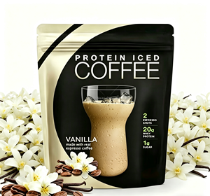 Café Instantáneo con Proteínas y Sabor a Avellana, Cafeinado, con Sabores a Frutas y Azúcar en Bolsa - Product Image 6