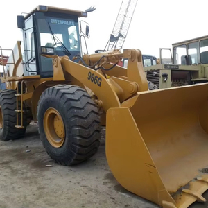 รถตักล้อยาง CAT 966G/966H/966F รุ่นปี 2020 ราคาถูก น้ำหนัก 15 ตัน เครื่องยนต์ 92 กิโลวัตต์ ปั๊มไฮดรอลิกเดิม ผ่านการทดสอบและตรวจสอบแล้ว - Product Image 1