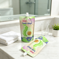 Sachet Doypack Personnalisé Imprimé 1L pour Lessive, Pochette à Bec Verseur, Emballage Compressible pour Shampoing, Recharge de Savon Liquide pour les Mains