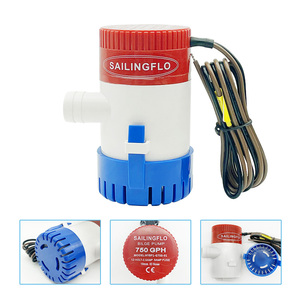 Pompa di sentina elettrica Singflo 12V 750GPH con interruttore a galleggiante/pompa sommergibile per acqua di sentina - Product Image 5
