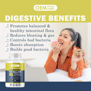 <span class=keywords><strong>150</strong></span> Miljard Cfu Probiotica Capsules 40 Stam Probiotica Met Organische Prebiotische Acidophilus Probiotische Supplement Voor Vrouwen Mannen - Product Image 5