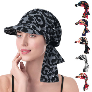 Nuevo Pañuelo de Cabeza Moderno con Diseño Floral, Gorro Interior para Hijab, Turbante con Cola Larga, Pañuelo para la Cabeza Musulmán, Gorro Hijab Islámico para Mujer - Product Image 6