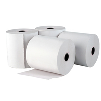 Rouleaux de papier thermique haute fidélité des couleurs, sans BPA, 80x80, 57x40, 80x70mm, tailles personnalisées en usine
