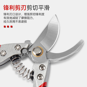 Lu Ban's Work Garden Pruning Shears 0-18 Mm Bypass Pruner Stainless Steel Blade Butterfly Structure - Product Image 3