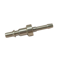 Raccord rapide modulaire RBE en acier inoxydable, connecteur de sécurité pour tous les fluides, avec douille pour tuyau en caoutchouc
