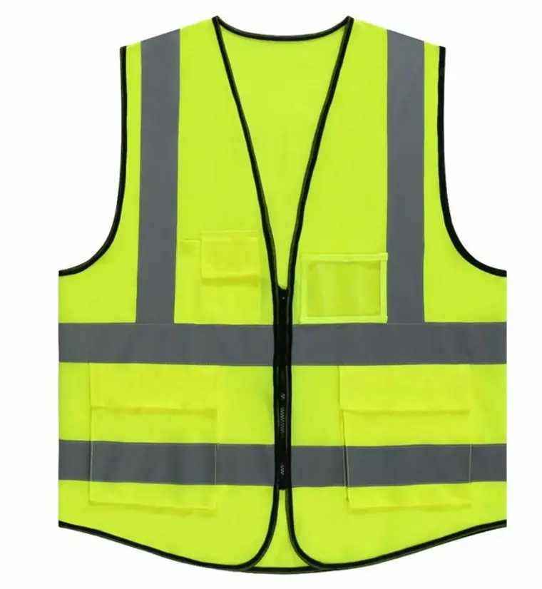 120gsm EN20471 Reflector Hi Vis Werk Bouw Veiligheid Reflecterende Vest