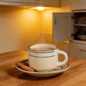 Mug à café rond en céramique de type grès, style Hunan, par HARVIT - Product Image 3