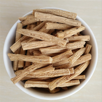 Dang Shen en vrac, herbe chinoise naturelle, racine fraîche de Codonopsis Pilosulae, sachet de thé santé et emballage en boîte