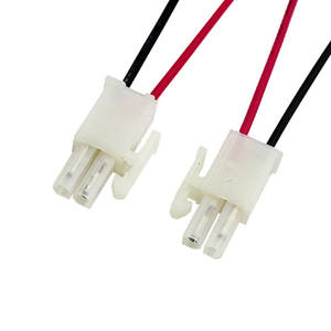 Kadın Molex 2 Pin Mini-Fit Jr bir tarafta tel tesisat kablosu meclisleri - Product Image 1