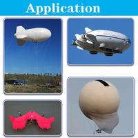 Tissu en nylon 70D haute résistance, tissu composite TPU pour ballon à hélium dirigeable