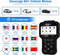 Scanner automobile professionnel Sc880 OBD OBD2, outil de diagnostic pour voiture, marque Mercedes, véhicule automobile, camion, scanner pour toutes les voitures