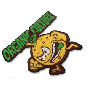 New Design ROUND Heat <b>Press</b> Embroidered Patches for Shirts HAT 3d Embroidered Patches - Product Image 1