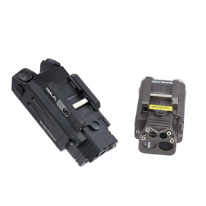 Lampe torche tactique LED DBAL-PL avec laser rouge et lumière IR, batterie rechargeable, fonction complète pour une utilisation en extérieur - Product Image 2