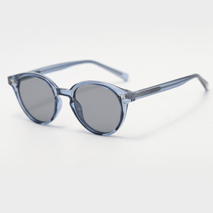 Lunettes de soleil rondes vintage 2025 avec logo personnalisé, monture en métal et rivets, protection UV400, en TR90, pour hommes et femmes - Product Image 5
