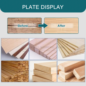 300mm 11.8 pouces travail du bois robuste <span class=keywords><strong>charpentier</strong></span> bois Surface électrique hélicoïdal droite <span class=keywords><strong>rabot</strong></span> dégauchisseuse rabotage outil Machine - Product Image 4
