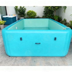 Grande <span class=keywords><strong>piscine</strong></span> gonflable Drop Stitch personnalisée, portable, <span class=keywords><strong>pour</strong></span> adultes et enfants, <span class=keywords><strong>pour</strong></span> jardin extérieur, Chine - Product Image 4