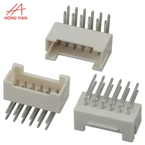 Conectores para PCB 2510 de caixa de bolacha macho R/A vertical JST 1.25mm XH 2.54mm PH 2.0 crimpagem