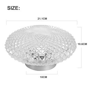 Consommation d'énergie efficace et économe en énergie Durée de vie Dépenses d'électricité réduites <span class=keywords><strong>Lampe</strong></span> en verre Luce pastèque écologique - Product Image 6