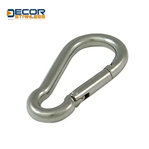 Supplier customization Corrosion and rust prevention Professional Factory Heavy spring snap hook with screw DIN5299 FORM D