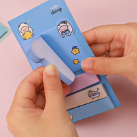 Bloc-notes collant Bloc-notes Bloc-notes adhésif Bloc-notes collant stationnaire personnalisé Kawaii imprimé Ensembles de notes autocollantes