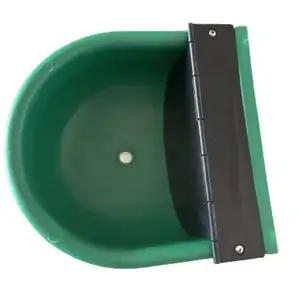 Green Cattle Drinking Water Bowl Automatic Cattle Floating Ball Drinking Bowl For Cow Sheep