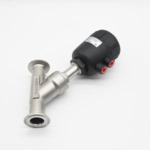 Válvula Solenoide Neumática de Acero Inoxidable con Conexión Tri-Clamp NPT, Entrada de Aire DN10-DN80, para Agua, 1 Año de Garantía - Product Image 1