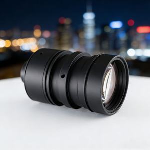 Lente <span class=keywords><strong>Objetivo</strong></span> Plano Convexo Esférico 0.5X, Vidrio Óptico para Microscopio Binocular, Revestimiento Anti-Reflejante, OEM/ODM, Enfoque Manual, 3D - Product Image 2