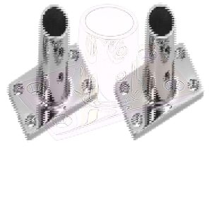 Soporte de tubo de acero inoxidable para accesorios de barandilla de toldo de yate - Product Image 2
