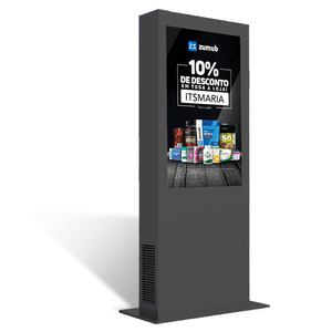 Tầng đứng ngoài trời <span class=keywords><strong>LCD</strong></span> quảng cáo hiển thị kỹ thuật số biển tương tác ngoài trời <span class=keywords><strong>media</strong></span> <span class=keywords><strong>player</strong></span> 65 inch ngoài trời Totem màn hình cảm ứng - Product Image 3