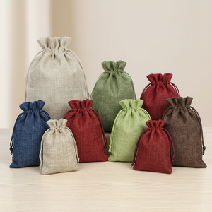 Sacs en <span class=keywords><strong>jute</strong></span> personnalisables 10*14cm avec cordon <span class=keywords><strong>de</strong></span> serrage, réutilisables, petits sacs <span class=keywords><strong>de</strong></span> courses en <span class=keywords><strong>toile</strong></span> <span class=keywords><strong>de</strong></span> <span class=keywords><strong>jute</strong></span> pour usage domestique, sacs à perruques, sac en <span class=keywords><strong>jute</strong></span> - Product Image 3