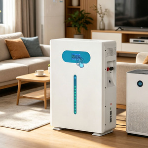 Настенный аккумуляторный блок LiFePO4 51.2В 100Ач с Bluetooth, Wi-Fi и управлением через приложение для домашней солнечной энергосистемы - Product Image 6