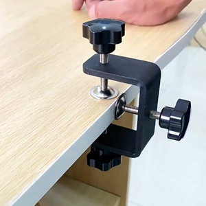 ตัวหนีบยึด<span class=keywords><strong>ตู้</strong></span>ลิ้นชักแบบเร็ว ทำจากสแตนเลส 304 อุปกรณ์งานไม้ สำหรับโต๊ะทำงาน - Product Image 5