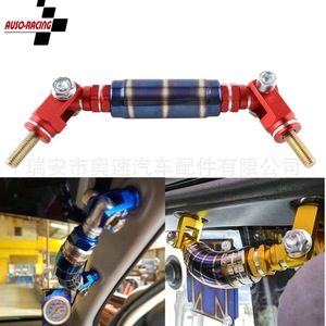 Aluminum Alloy Grab <b>Hook</b> OIP005 BBTD91 Red Blue Universal <b>Car</b> Headrest Handle Passenger Side Straight Design - Product Image 5