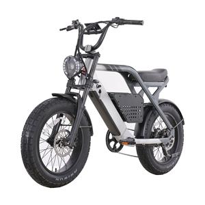 Bicicleta Eléctrica <span class=keywords><strong>Mus</strong></span> de 750W con Llantas Gruesas, Batería LG de 48V 15aH, Alcance de hasta 86 Millas, Venta al por Mayor/Menor, Llanta de 20" x 4" - Product Image 2