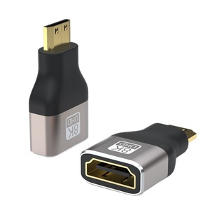 Adaptateur Mini HDMI mâle vers HDMI femelle, convertisseur 8K 60Hz pour connexion d'affichage - Product Image 1