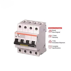 <span class=keywords><strong>Disjoncteur</strong></span> miniature ABB d'origine, série complète S551113 S204-C63, solution tout-en-un - Product Image 1