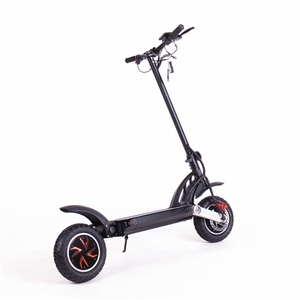 Portátil de aleación de aluminio de 11 pulgadas eléctrico plegable de doble motor <span class=keywords><strong>e</strong></span> scooter - Product Image 4