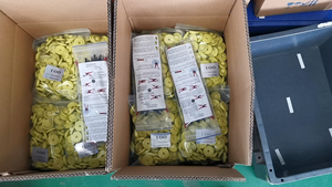 ET907 بالجملة الأقراط علامة البقر الماشية الماعز العلامات الأذن المعادن الذكية للبقرة - Product Image 6