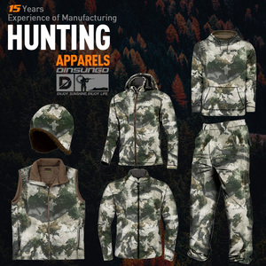 OEM gilet léger de chasse et de pêche en gros Kui vêtements de chasse camouflage chaud polaire gilet de chasse - Product Image 5