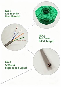 <span class=keywords><strong>สาย</strong></span><span class=keywords><strong>แลน</strong></span> Cat6 <span class=keywords><strong>Cat6a</strong></span> UTP CCA แบบม้วน ยาว 305 เมตร 1000 ฟุต สำหรับงานธุรกิจเชื่อมต่อเครือข่าย  รุ่น Factory-Direct Elite 550MHz - Product Image 3