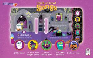 Cuốn sách halloween cho trẻ em với âm thanh ma quái vui nhộn lừa điều trị các bài hát cho 2 tuổi Học Sớm sách nhạc thông minh - Product Image 2